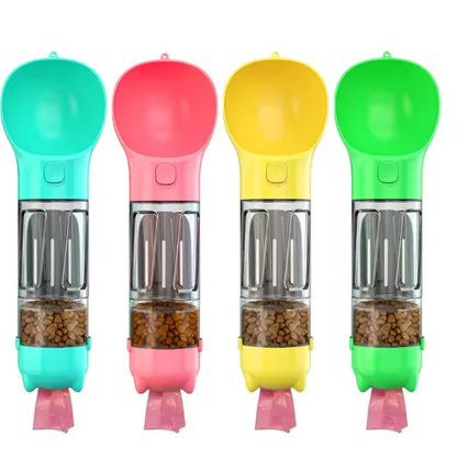 Botella multifuncional para mascotas