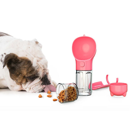Botella multifuncional para mascotas