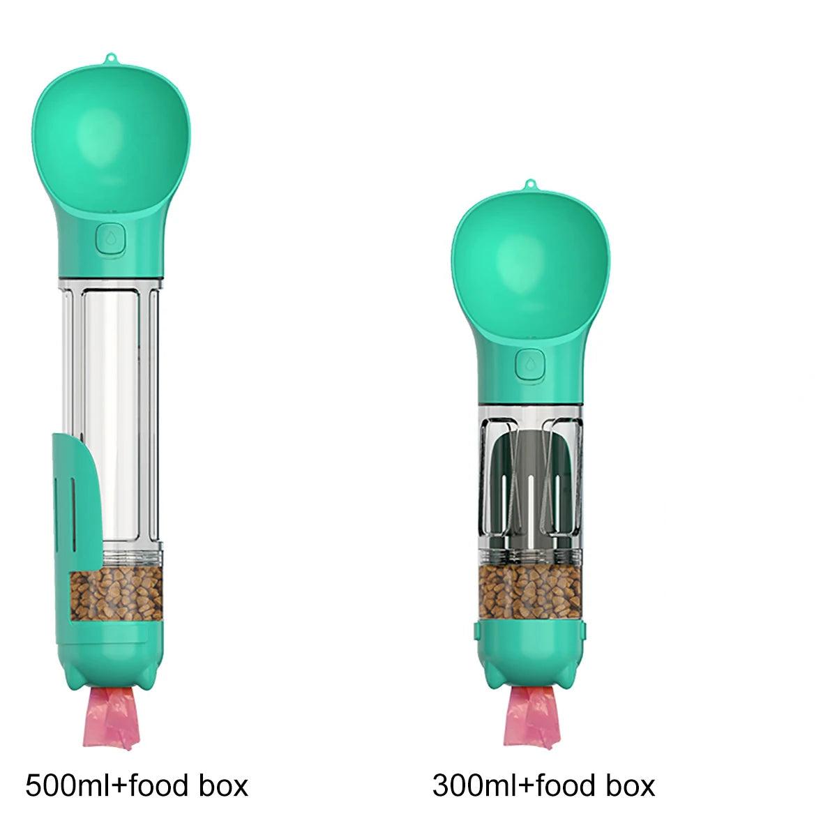 Botella multifuncional para mascotas