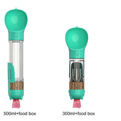 Botella multifuncional para mascotas